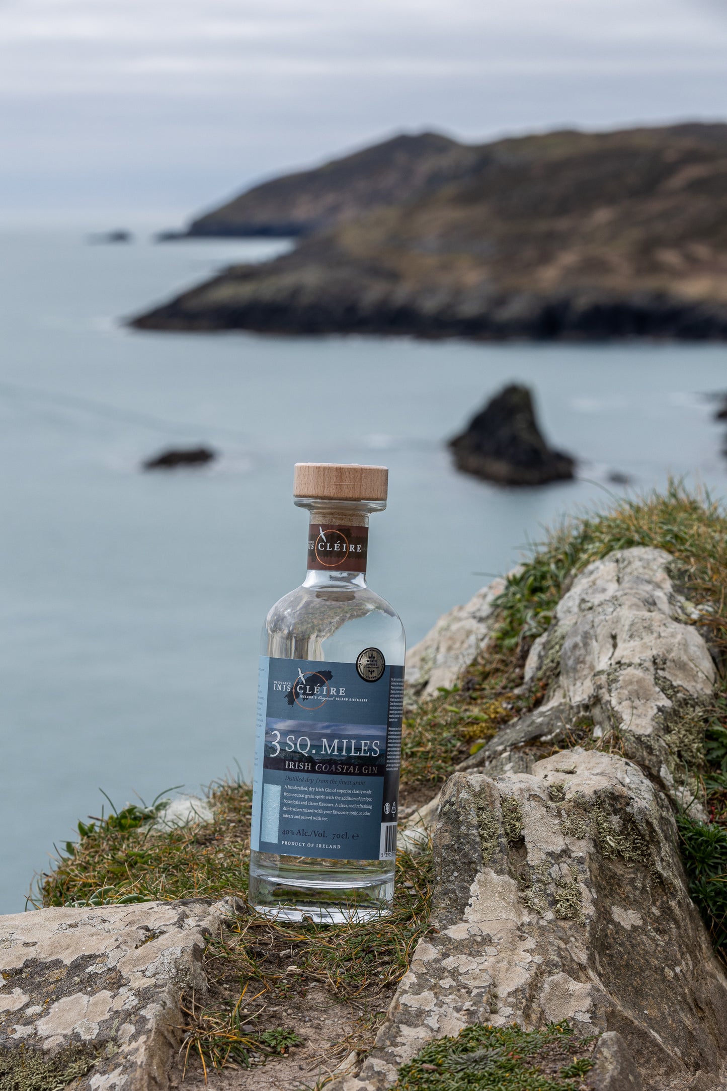3 SQ. MILES - Irish Island Gin (700ml)