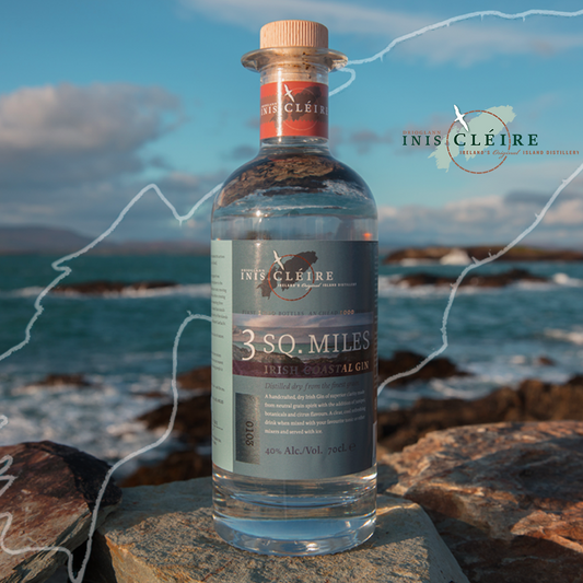 3 SQ. MILES - Irish Island Gin (700ml)