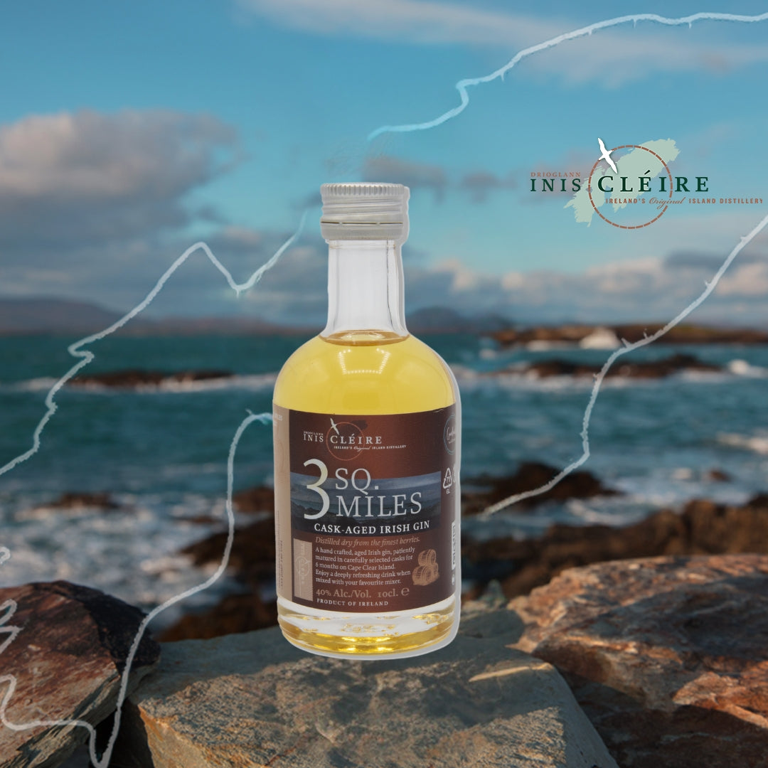 3 SQ. MILES - Cask Aged Gin (100ml)